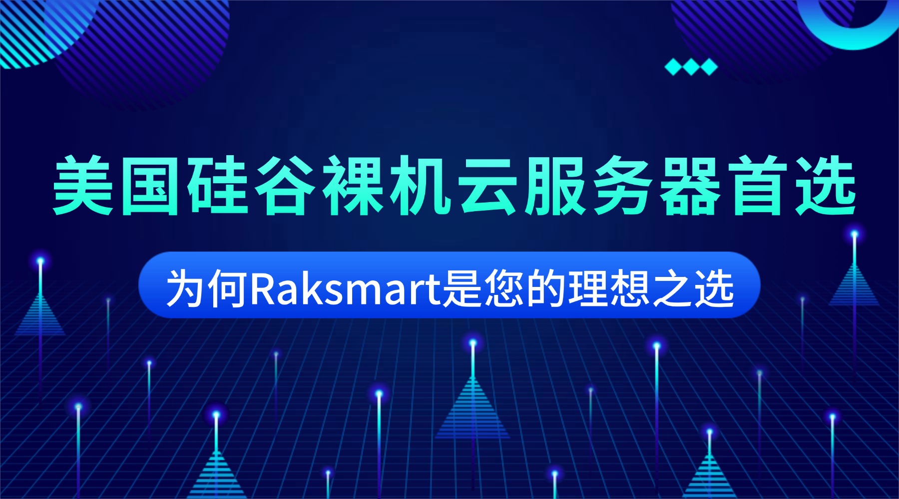 美國硅谷裸機云服務器首選：為何Raksmart是您的理想之選？